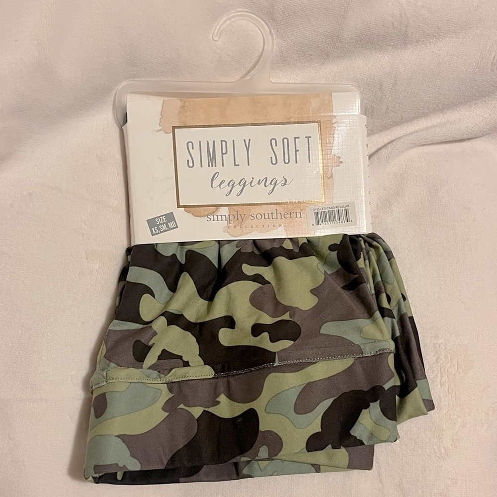 Simply Southern Leggings Camouflage